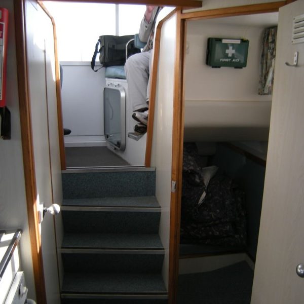Angeln auf einer Yacht in Irland