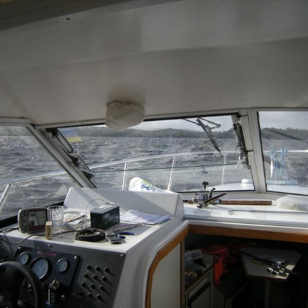 Angeln auf einer Yacht in Irland