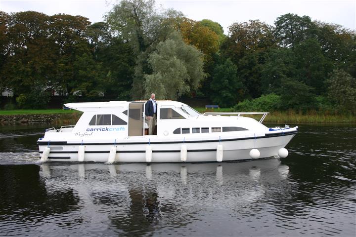 Angeln auf einer Yacht in Irland